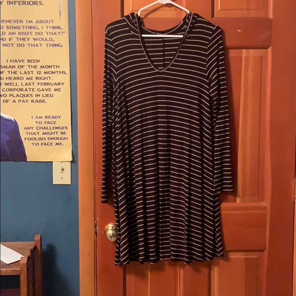 Long sleeve t shirt dress